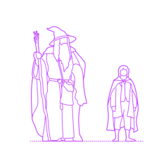 Pop Culture Lord Of The Rings Outline Svg Vector, Free Vectors File